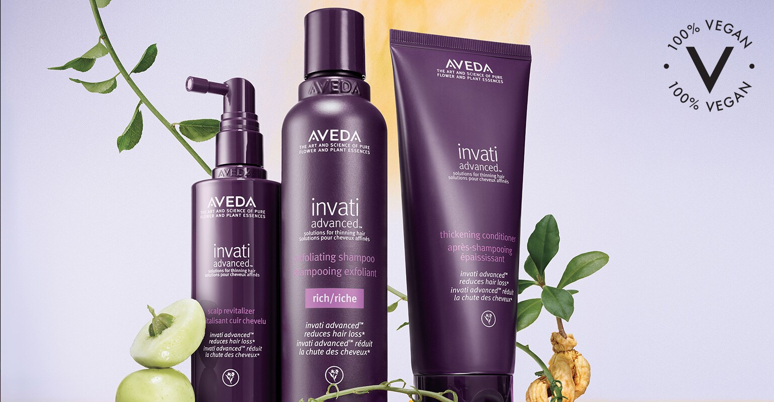 Reduce hair loss by 53 % with invati advanced 3-step system