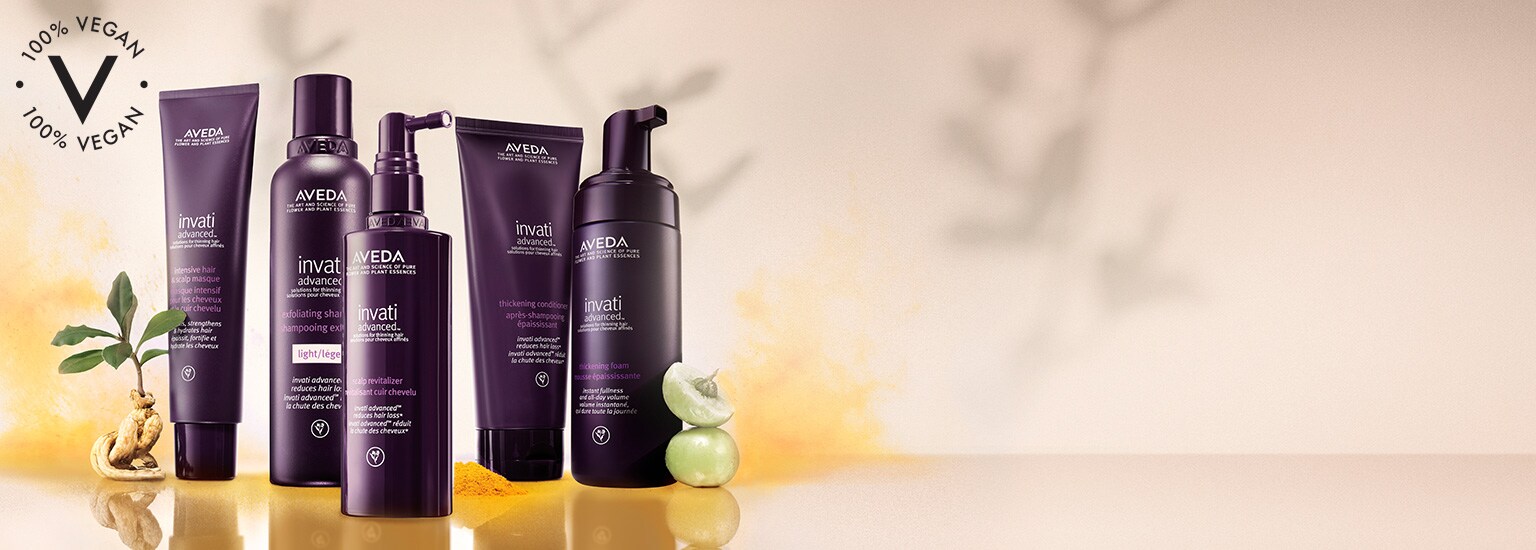 Reduce hair loss by 53 % with invati advanced 3-step system