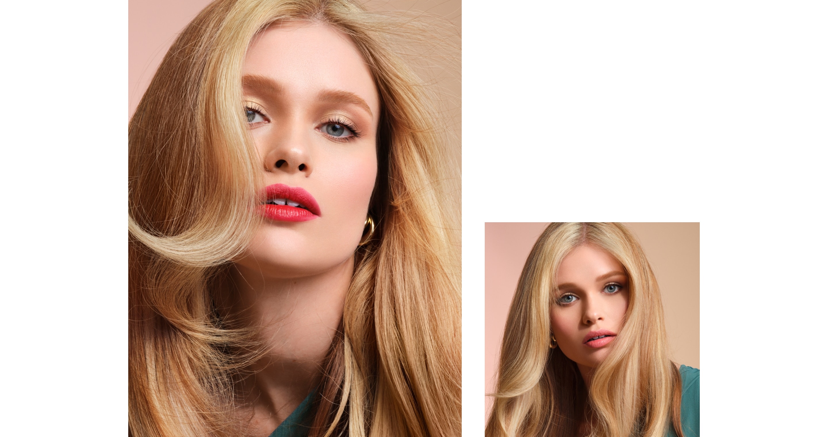 Now trending: 90s supermodel hair