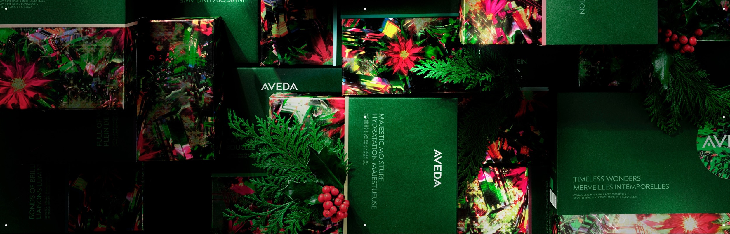 Shop all Aveda gift sets this holiday season - up to 20% savings on select gift sets