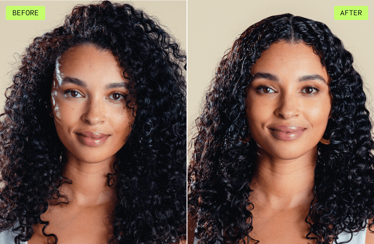 See the difference when using botanical repair