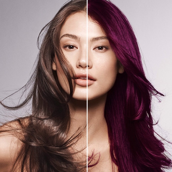 Try our online hair colour tool to try a new hair colour