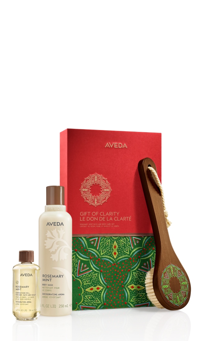 Gift of Clarity Rosemary Mint Bath & Body Set, 3-piece set