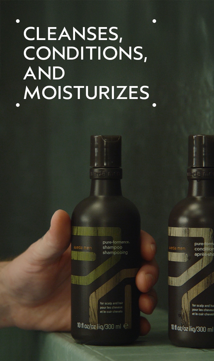 aveda men pure-formance<span class="trade">&trade;</span> shampoo