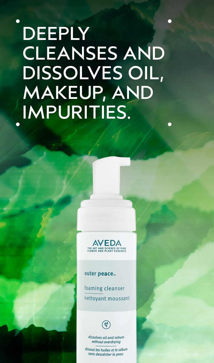 outer peace<span class="trade">&trade;</span> foaming cleanser