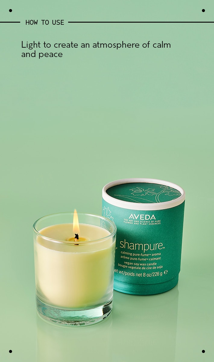 shampure<span class="trade">&trade;</span> vegan soy wax candle
