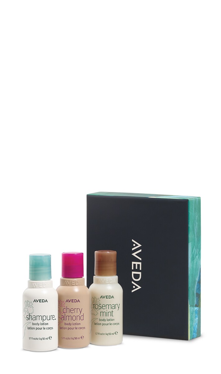 trio de lotions aromatiques pour le corps
